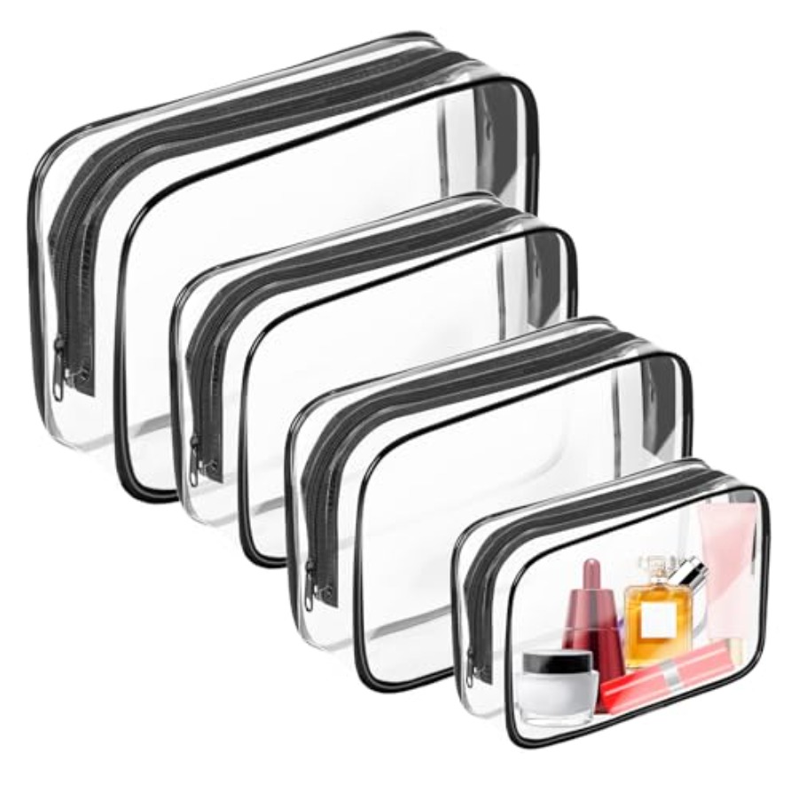 Clear Makeup Bag, Portable Tra - огляд і ціна Toiletry Bag Tsa
